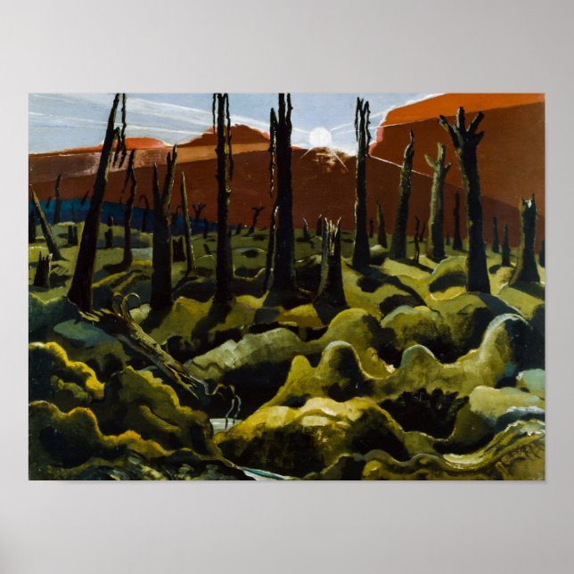 Póster Paul Nash: We are Making a New World, 1918 (Frente)