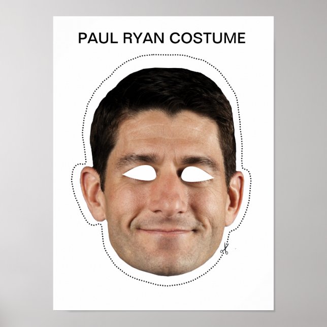 Póster Paul Ryan Costume (Frente)