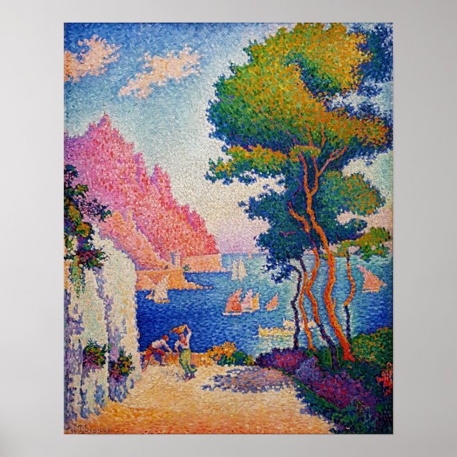 Póster Paul Signac - Capo di Noli (Frente)
