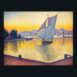 Póster Paul Signac - El puerto al atardecer, Opus 236<br><div class="desc">El puerto al atardecer,  Opus 236 (Saint-Tropez) / El Port au soleil couchant,  Opus 236 (Saint-Tropez) - Paul Signac,  Oil on Canvas,  1892</div>