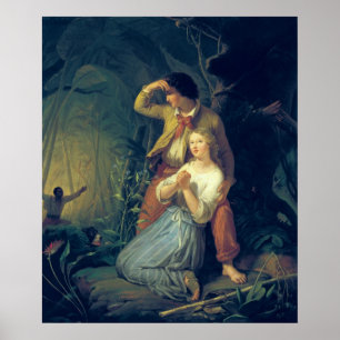 Póster Paul y Virginie