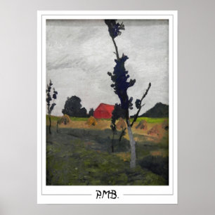 Póster Paula Modersohn-Becker Zedign Art Poster #104