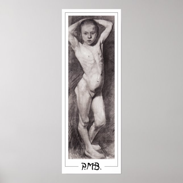 Póster Paula Modersohn-Becker Zedign Art Poster #52 (Frente)