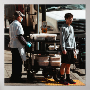 Póster Pausa en la entrega