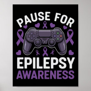 Póster Pausa por la concienciación sobre la epilepsia Def