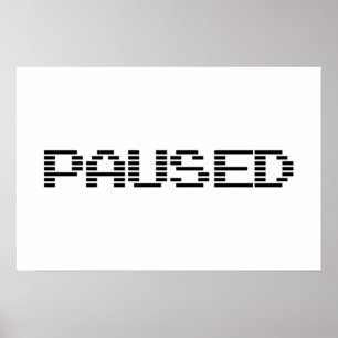 PÓSTER PAUSADO