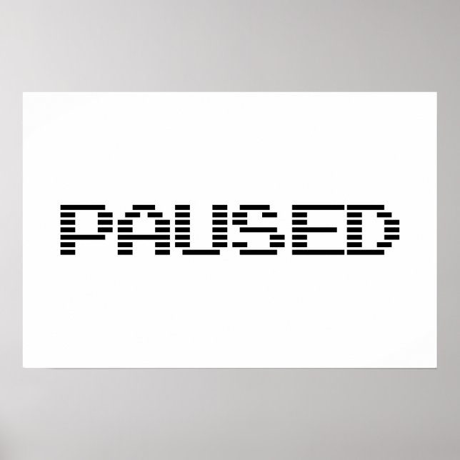 PÓSTER PAUSADO (Frente)