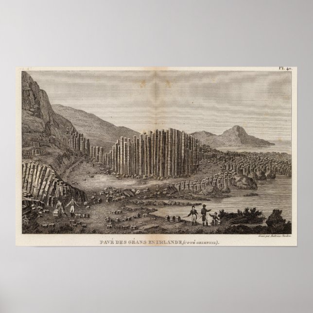 Póster Pave des Geans en Irlande (Frente)