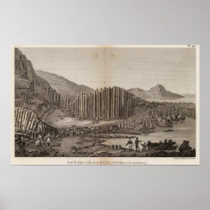 Póster Pavimente en Irlande del DES Geans