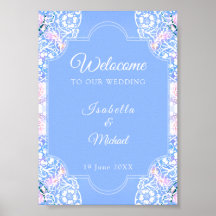 Pavo blanco y sakura floreciente / Romántico