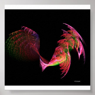 Póster pavo real