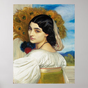 Póster Pavonia - Frederic Leighton