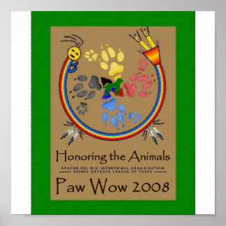 Póster Paw Wow Poster