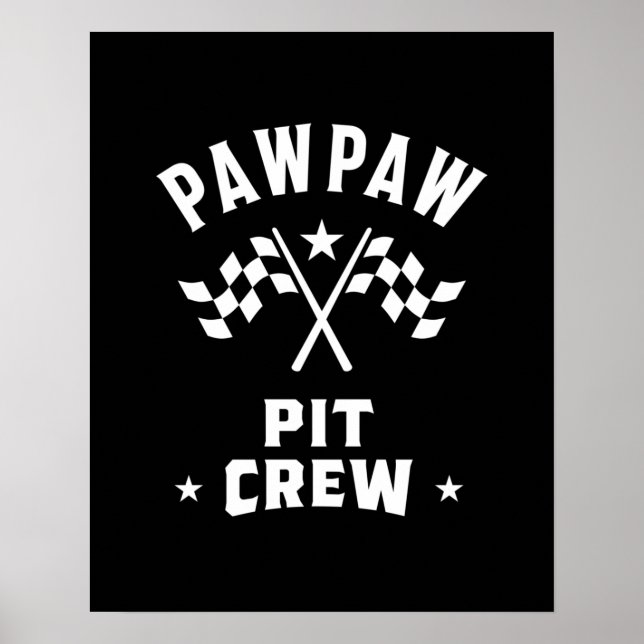 Póster PawPaw Pit Crew (Frente)
