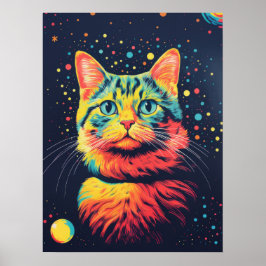 Póster Paws galácticos