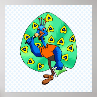 Póster Paxton Peacock