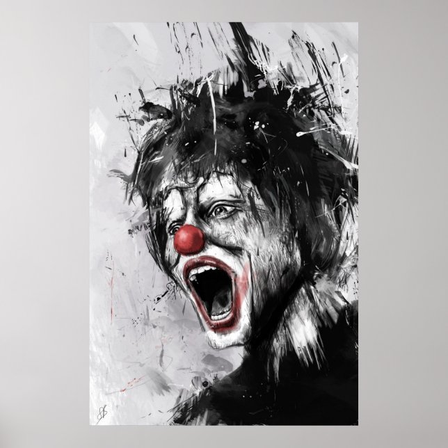 Póster payaso (Frente)