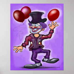 Póster Payaso