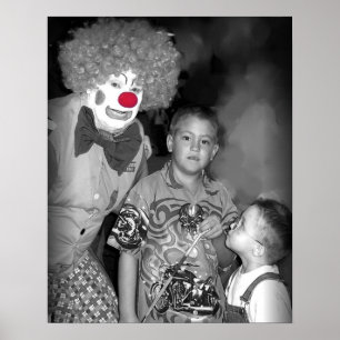 Póster payaso