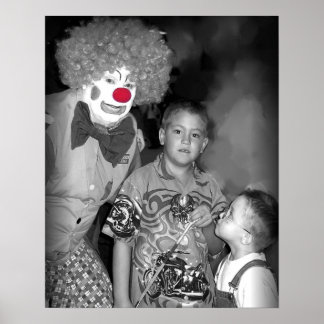 Póster payaso
