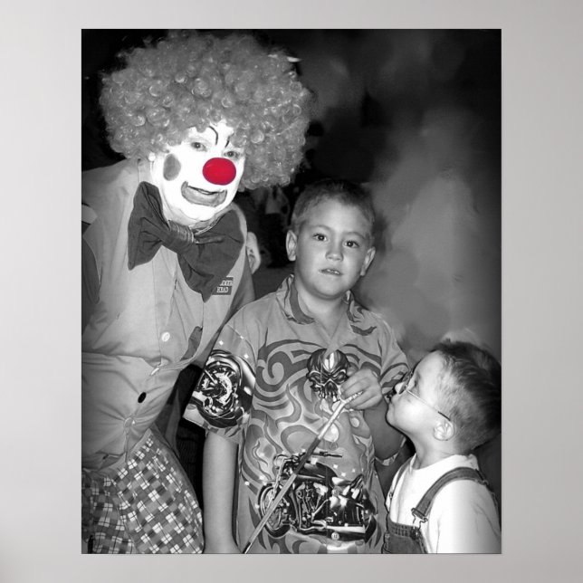 Póster payaso (Frente)