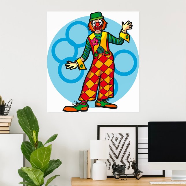 Póster Payaso de Carnaval Clásico (Subido por el creador)