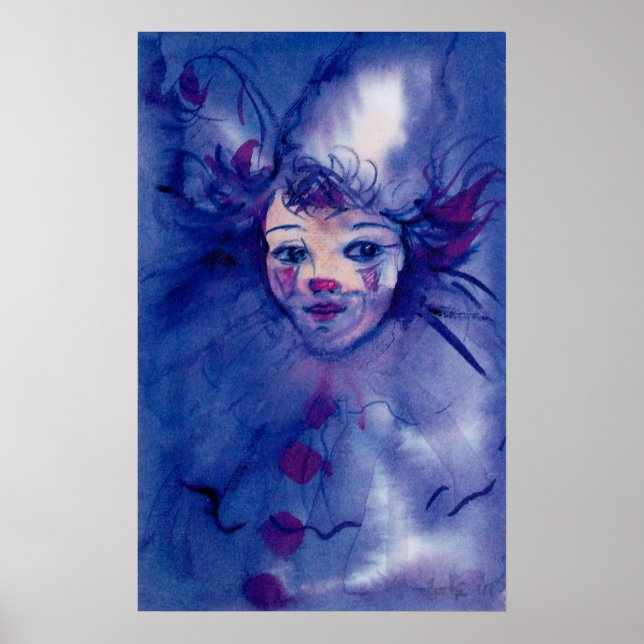 PÓSTER PAYASO DE PURPURA (Frente)
