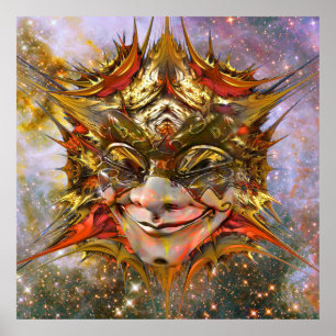 Póster Payaso Estrella