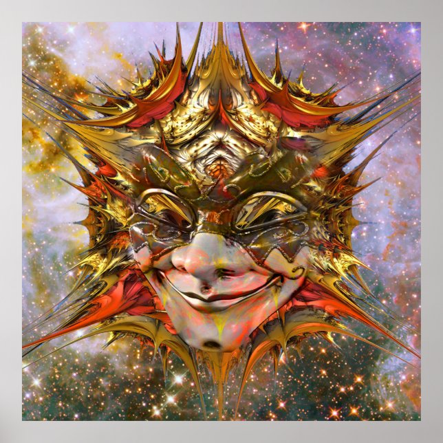 Póster Payaso Estrella (Frente)