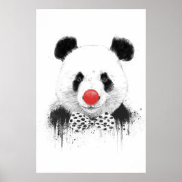 Póster Payaso panda