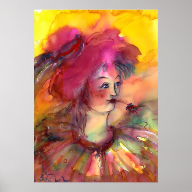 PÓSTER PAYASO ROSA (Frente)