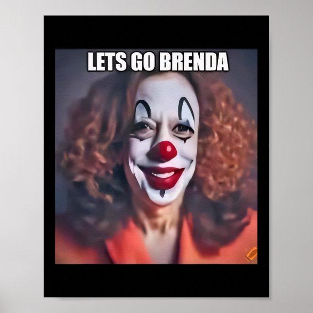 Póster Payaso vamos Brenda 1 (Frente)