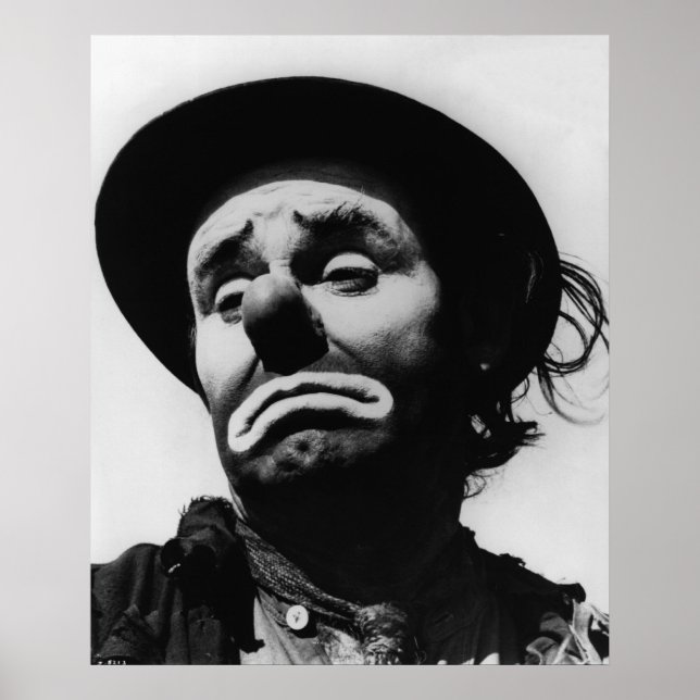 Póster Payaso Vintage (Frente)