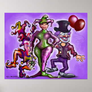 Póster Payasos de Circo