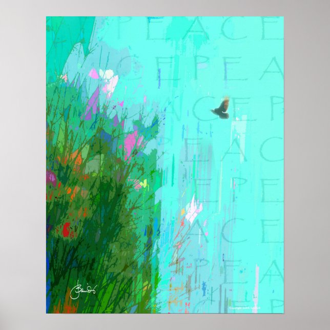 Póster Paz (Frente)