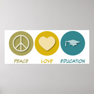 Póster Paz Amar Educación