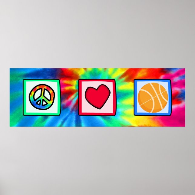 Póster Paz, amor, baloncesto (Frente)