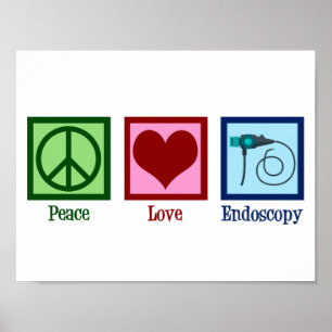 Póster Paz Amor Endoscopia
