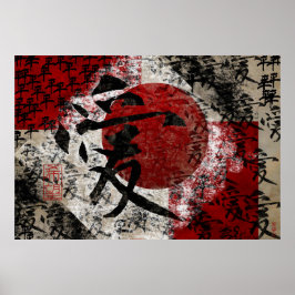 Póster Paz, amor y esperanza #1