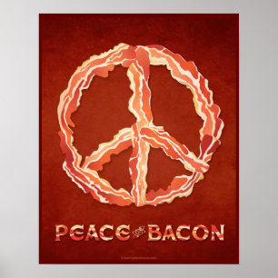 Póster Paz de Bacon