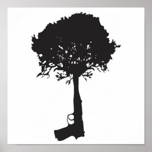 Póster paz de crecimiento