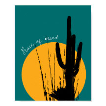 "Paz de mente" en el desierto | POSTER