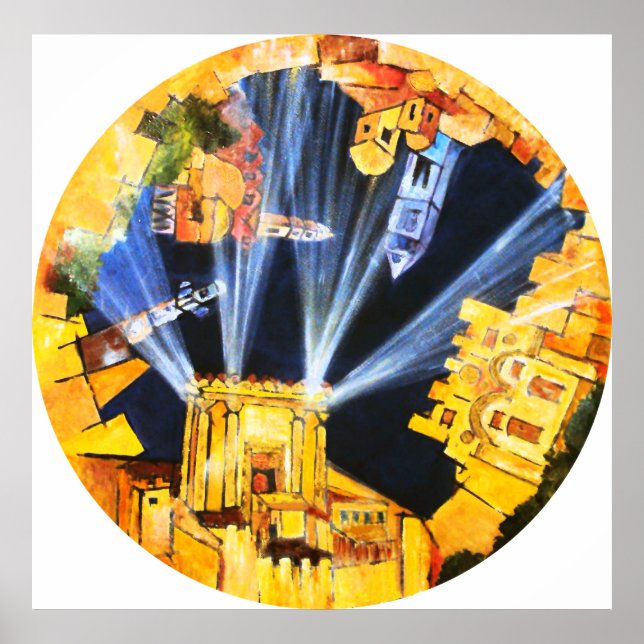 Póster Paz de mundo (Frente)