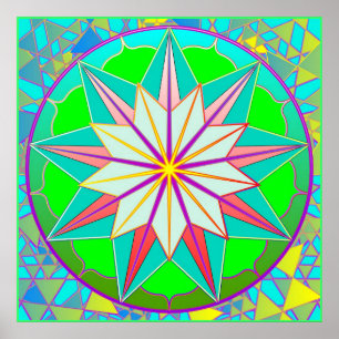 Póster Paz de mundo #3