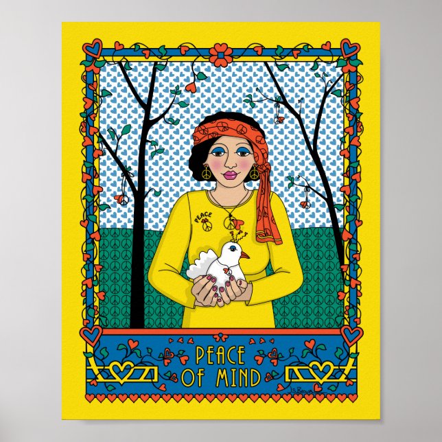 Póster Paz del Poster Mind_B_8x10 (Frente)