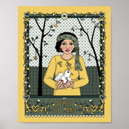 Póster Paz del Poster Mind_C_8x10