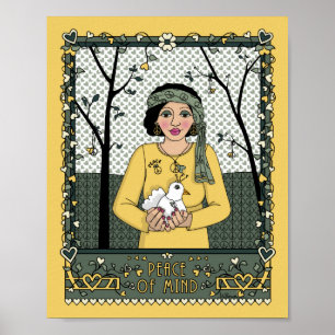 Póster Paz del Poster Mind_C_8x10