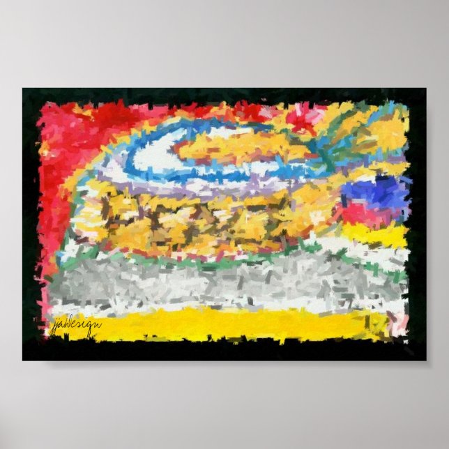 Póster Paz... desde la distancia (Frente)