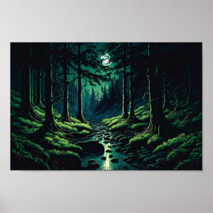 Póster Paz en el Poster Forestal