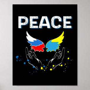 Póster Paz entre Rusia y Ucrania